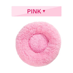Cloud Nap Calming Pet Bed — Anti-Anxiety Plush Donut