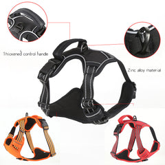 No-Pull Dog Harness — Breathable, Reflective & Adjustable