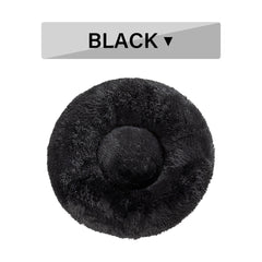Cloud Nap Calming Pet Bed — Anti-Anxiety Plush Donut