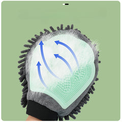 Grooming Glove 2-in-1 — Bath, Brush & De-Shed
