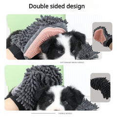 Grooming Glove 2-in-1 — Bath, Brush & De-Shed