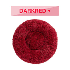 Cloud Nap Calming Pet Bed — Anti-Anxiety Plush Donut