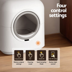 AutoPaws Self-Cleaning Litter Box — App Control