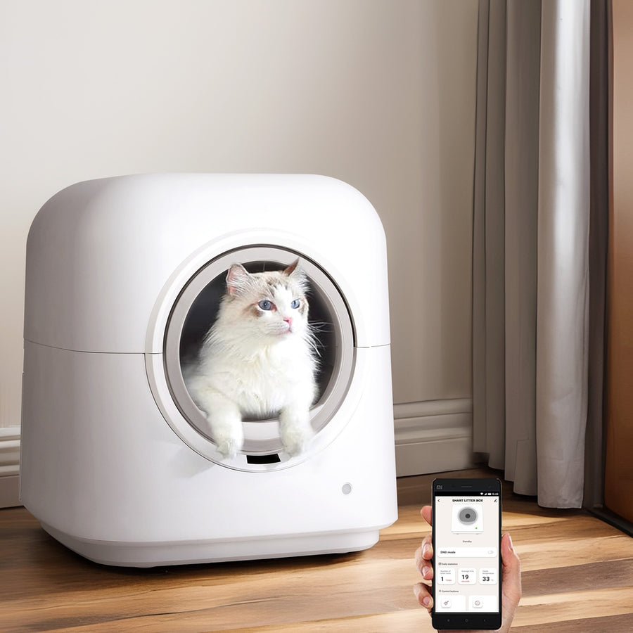 Cats — featuring the AutoPaws Self-Cleaning Litter Box