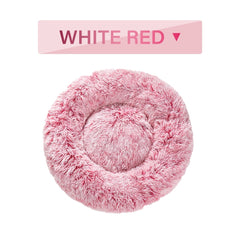 Cloud Nap Calming Pet Bed — Anti-Anxiety Plush Donut