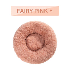 Cloud Nap Calming Pet Bed — Anti-Anxiety Plush Donut