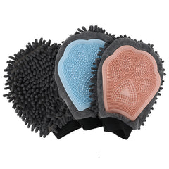 Grooming Glove 2-in-1 — Bath, Brush & De-Shed
